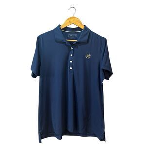 Peter Millar Blade & Bow Bourbon Distillery Men’s XL Darker Blue Short Sleeve Po